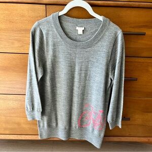 J. Crew Crewneck Sweater in Merino Wool: Size S